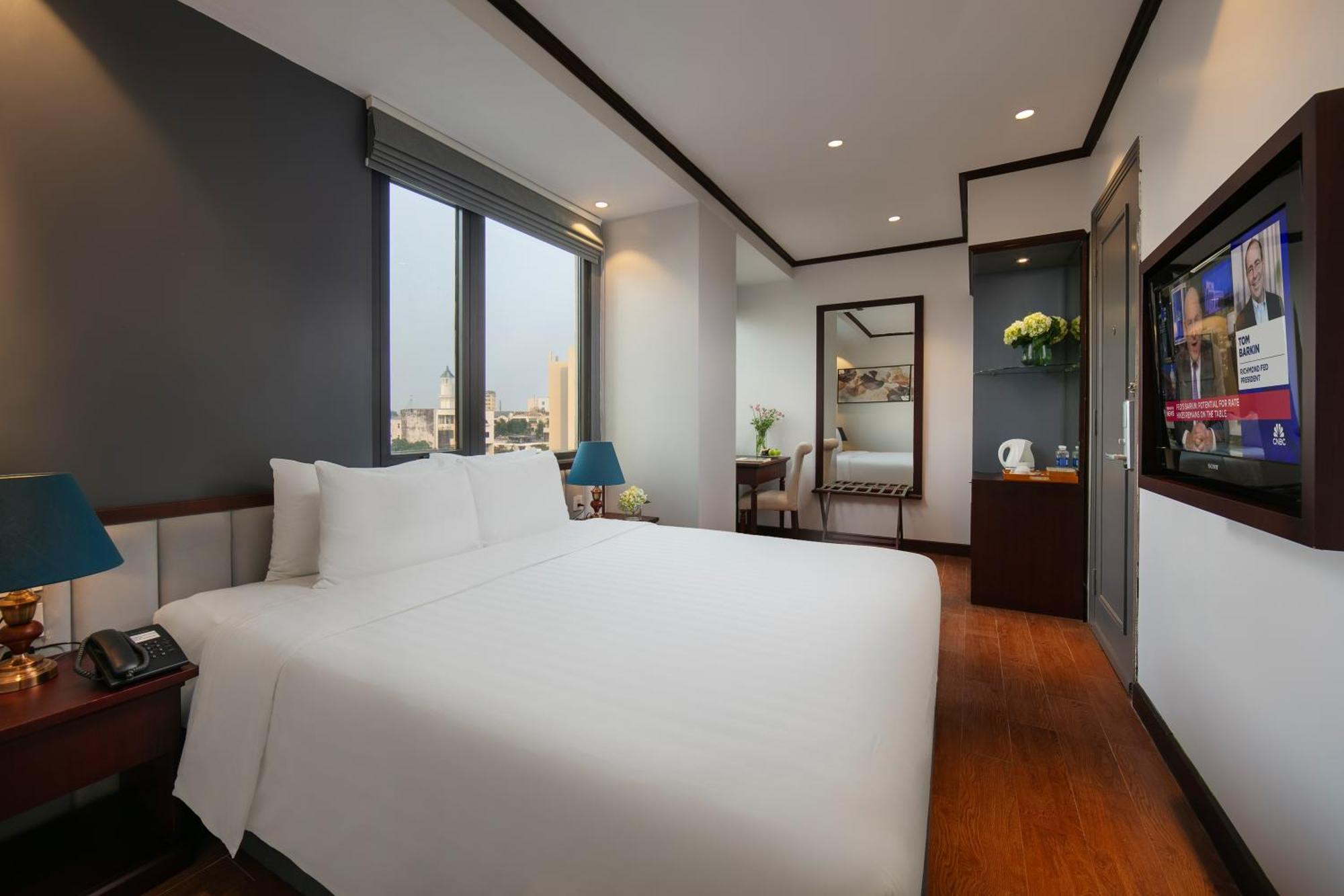 May De Ville Corner Hotel Hanoi Exterior foto