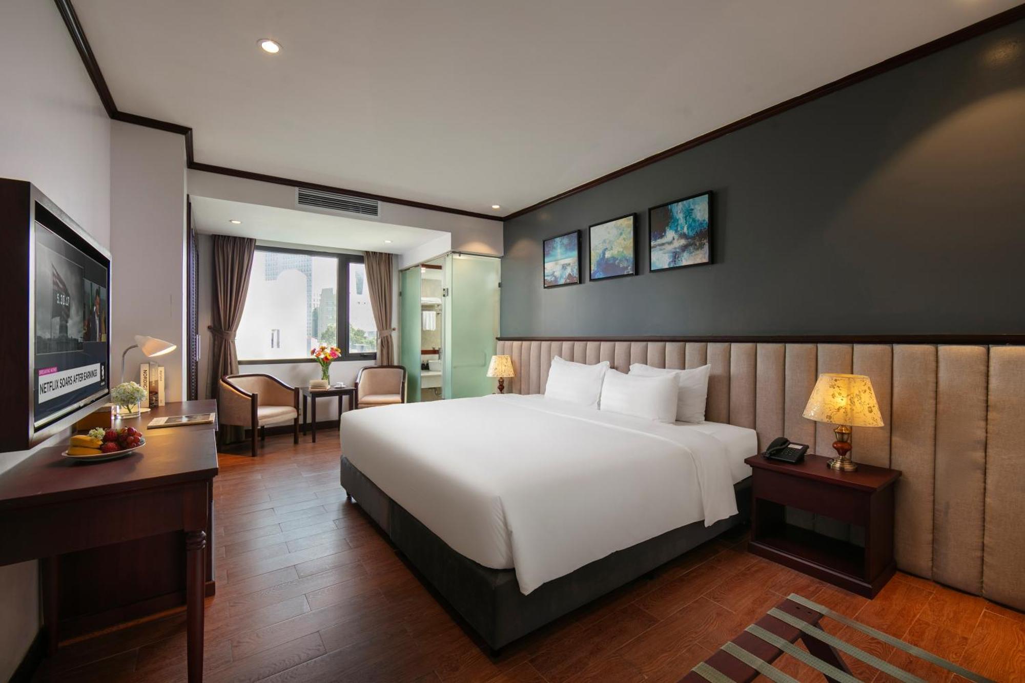 May De Ville Corner Hotel Hanoi Exterior foto