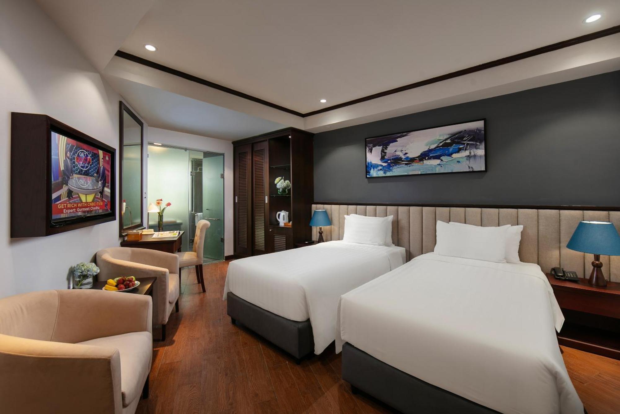 May De Ville Corner Hotel Hanoi Exterior foto