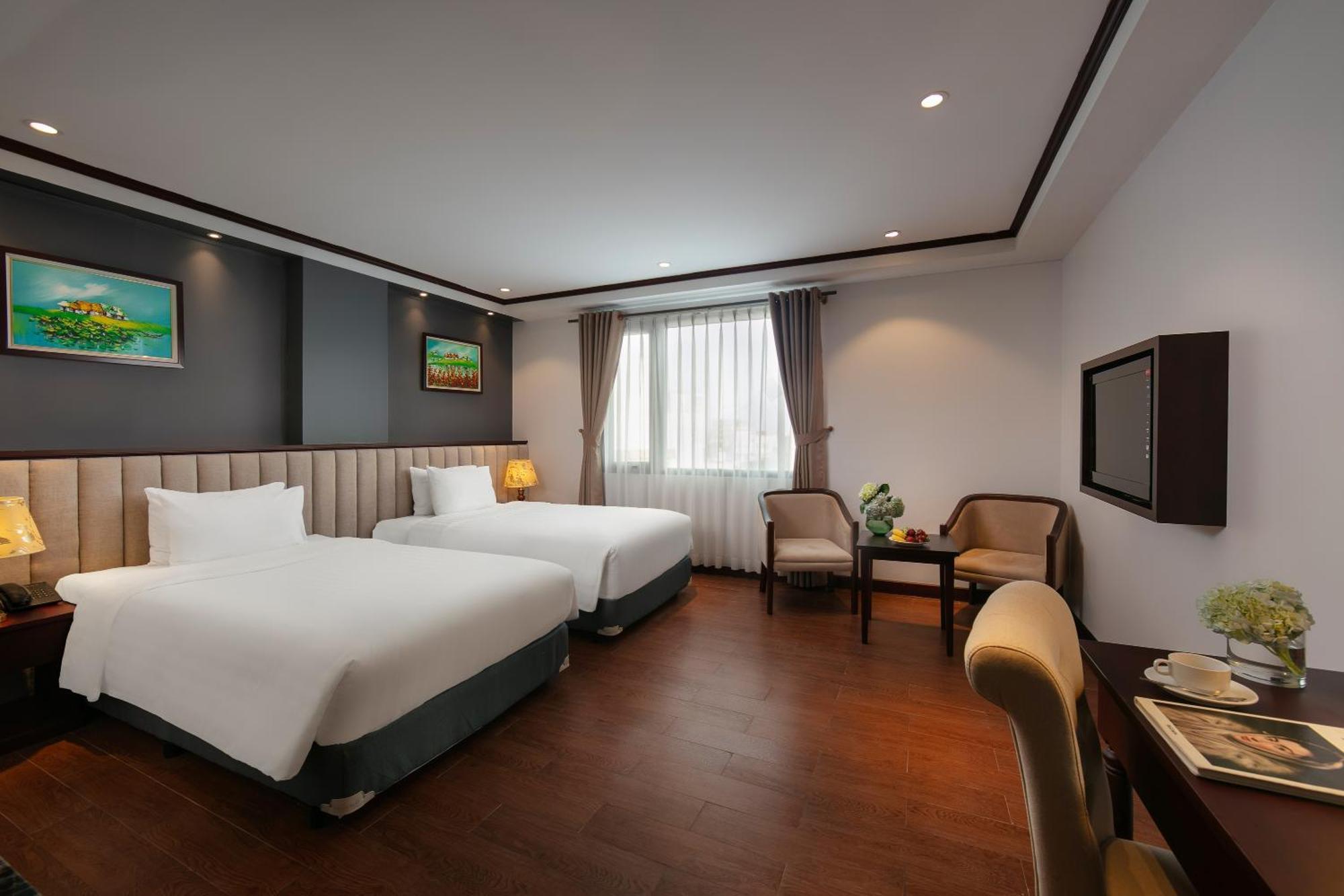 May De Ville Corner Hotel Hanoi Exterior foto