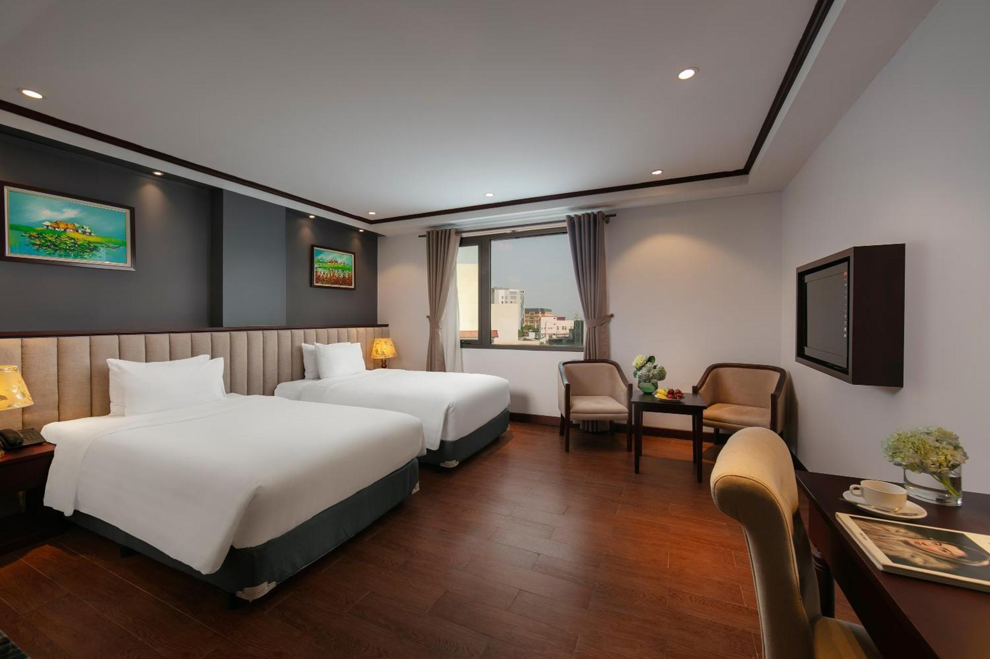 May De Ville Corner Hotel Hanoi Exterior foto